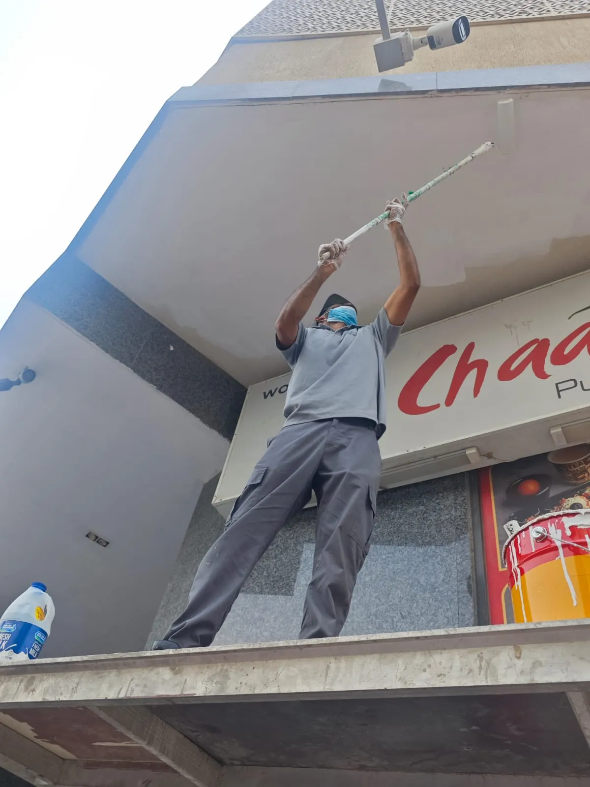 Painting team working inside a Dubai property — supporting project view 3