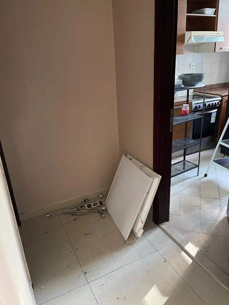 Interior painting work at a Dubai property